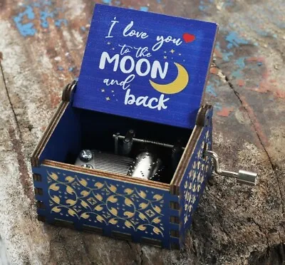 Music Box I Love You To The Moon And Back Plays You Are My Sunshine  • $8.99