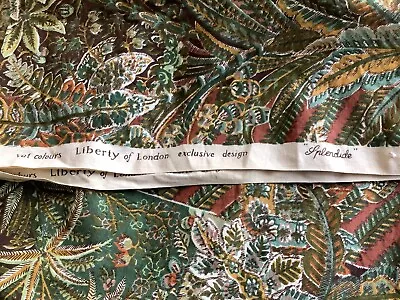 Vintage Liberty Of London Vat Colours ‘SPLENDIDE’ Furnishing Fabric 1.8 Metres. • £25