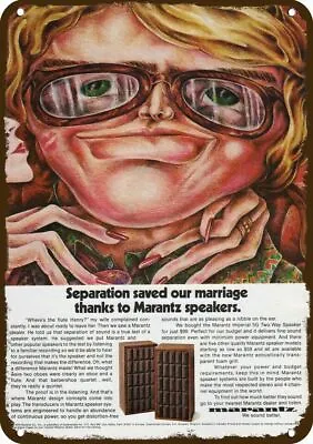 1973 MARANTZ IMPERIAL 5G Stereo Speakers Vntg-Look DECORATIVE REPLICA METAL SIGN • $24.99