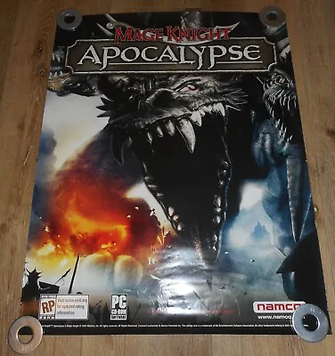 Mage Knight: Apocalypse - Original Ss Promo Poster - 2006 • $40