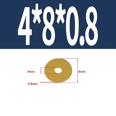 Copper Sealing Washers Metric- M2 M2.5 M4 M5 M6 M8 M10 M12-M24 Sump Plug Washer • £1.55