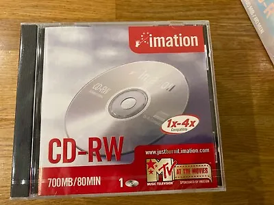 Imation CD-R 1x - 4x 700MB / 80min Blank Compact Data Disc NEW & SEALED X 3 • £2