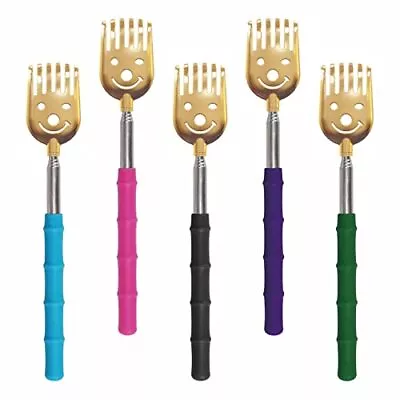 5Pack Telescoping Back Scratcher Extendable Metal Back Scratcher For Itch Relief • $9.39