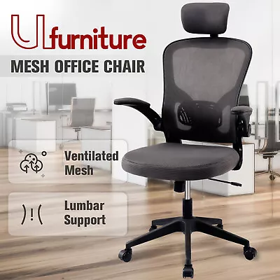 Ergonomic Office Chair Executive Mesh Computer Chairs Study Work Gaming Seat AU • $115.99