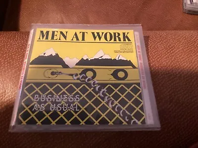 Men At Work Business As Usual CD CK 37978 Made In Japan • $10