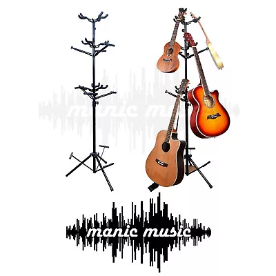 $99.99 • Buy 9 Ukulele Guitar Stand Spiral Storage Rack Display Metal Foam Space Saver