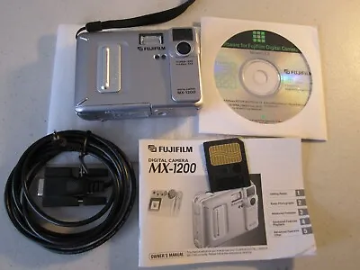 Fujifilm MX 1200 1.3MP Vintage Digital Camera - Excellent -ORIGINAL OWNER • $59.99