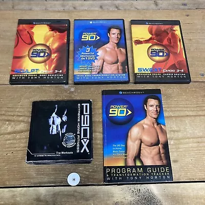 P90X Extreme Home Fitness Workout 12 Disc DVD Set Complete +3  Power 90 Dvds • $14.99