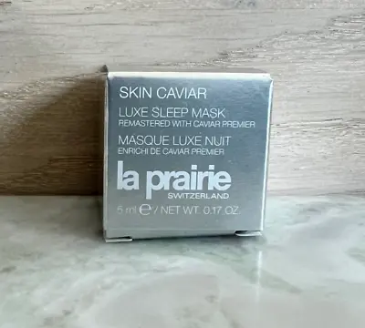 La Prairie Skin Caviar Luxe Cream Luxe Sleep Mask Deluxe 5ml NEW • $28