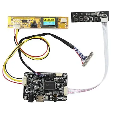 HDMI Audio LCD Controller Board For 15. 4 LP154WX3 LP154W01 1280x800 30P LCD • $26.68