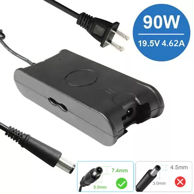 90W Laptop AC Adapter Charger Power Supply For Dell PA10 PA12 Family Power Cord • $11.99