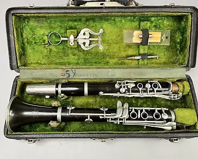 Vintage 1901 C.G. Conn Bb Clarinet & Case Elkhart Indiana • $279.30