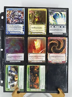 Chaotic TCG Lot Alliances Unraveled AU Rare 8 Card Lot • $19.99