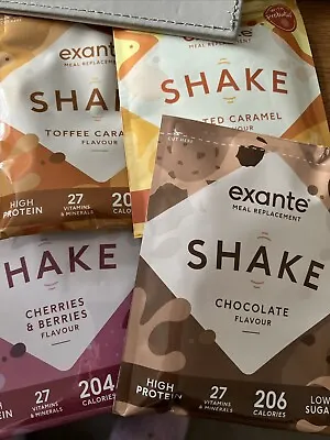 £16.99 • Buy Exante Low Sugar Mixed Meal Replacement Shake X 10. ** NEW **