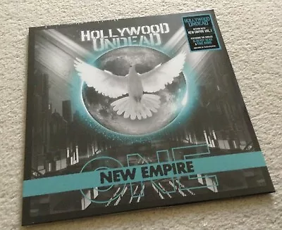 Hollywood Undead 'New Empire' - Aqua With Black Splatter Coloured Vinyl (new) • £26