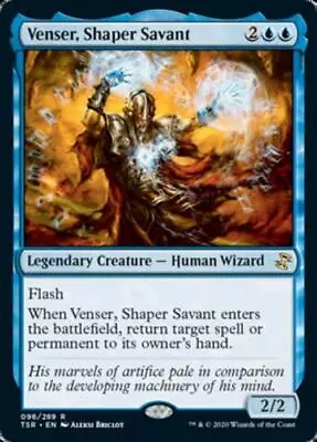 MTG Venser Shaper Savant Near Mint Foil Time Spiral Remastered • $2.99