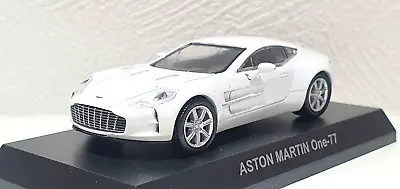 1/64 Kyosho ASTON MARTIN ONE-77 WHITE Diecast Car Model  • $31.99