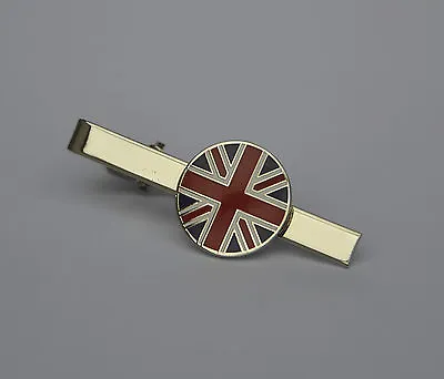 Round Union Jack Patriotic British Quality Enamel Tie-pin • £6.99