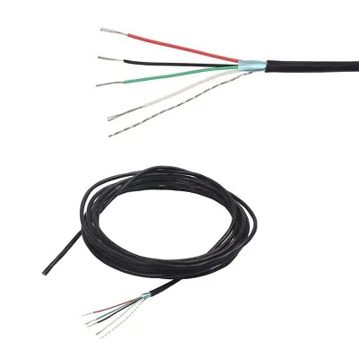 UL2725 Style   26 AWG  Shielded 4 Conductor Guitar Pickup Cable (3M) • $11.80