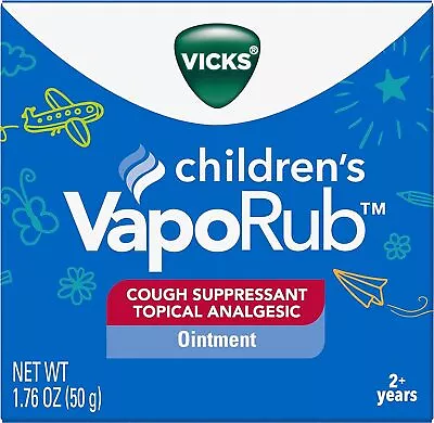 Vicks Children's VapoRub Topical Cough Suppressant Relieves Coughs And Minor Ac • $15.99