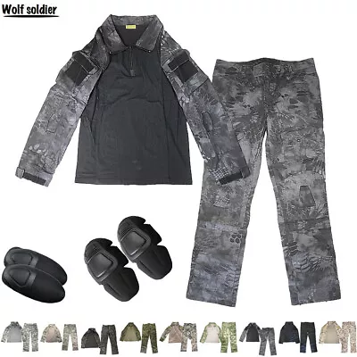 US Army Mens Military Tactical Shirts Pants Airsoft SWAT Combat Uniform BDU Camo • $66.49