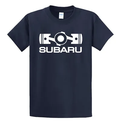 £17.91 • Buy Subaru Basic Tee Shirt Impreza Sti T Shirt WRX Forester Outback NEW Racing Navy