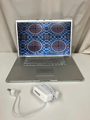 Apple 17  MacBook Pro A1229 W/ Core 2 Duo 2.4GHz 2GB RAM - Tested Works Fine • $60