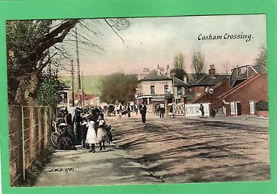 Cosham Railway Level Crossing Nr Portsmouth Pc Unused JWS J Welch AD378 • £21.50