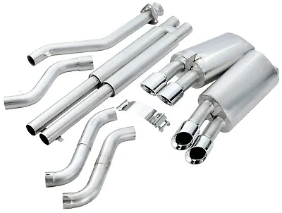 Corsa Sport 2.5  Cat-Back Exhaust System 3.5  Tips 1990-1995 Corvette C4 ZR1 LT5 • $2314.99