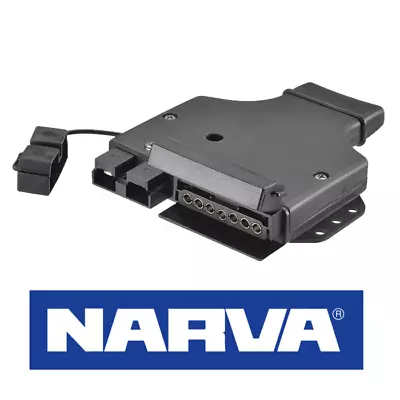 $52.95 • Buy 82048BL - NARVA 7 Pin Flat Trailer Socket With Anderson Plug
