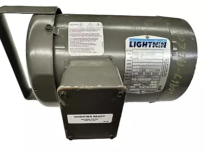 Lightnin Agitator Motor 35S105-0086G1 0.65HP 1740 RPM 56YZ TEFC 208-230/460 VOLT • $101