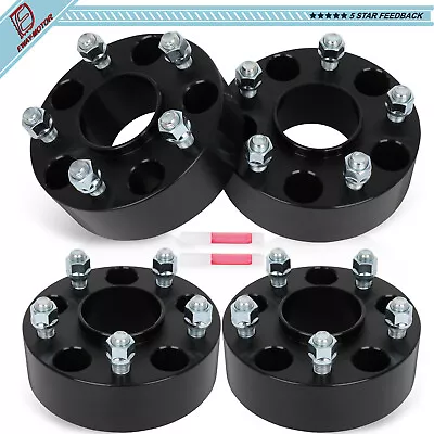 4X 2  5x5 Hubcentric 14x1.5 Wheel Spacers For Jeep Wrangler Grand Cherokee Dodge • $101.77