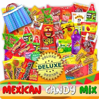 Mexican Candy Mix (86 Count) Variety Of SPICY And Sour Bulk Dulce Mexicano  • $23.95