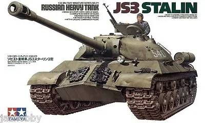 Tamiya 35211 1/35 Scale Military Model Kit WWII Russian Heavy Tank JS3 Stalin • $24.90