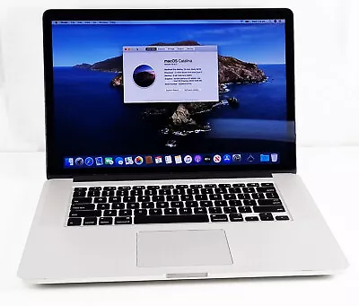 $299 • Buy Apple Macbook Pro A1398 15  Retina/i7-4770HQ/8GB RAM/256GB SSD/Graphics/Read Ad