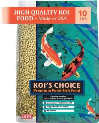 $20.65 • Buy Kaytee Koi's Choice Premium Pond Fish Food - 10 Lb.