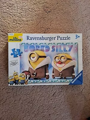 Ravensburger Minions Kids Jigsaw Puzzle Bored Silly 35 Pieces FIGURE INCLUDED! • £0.99