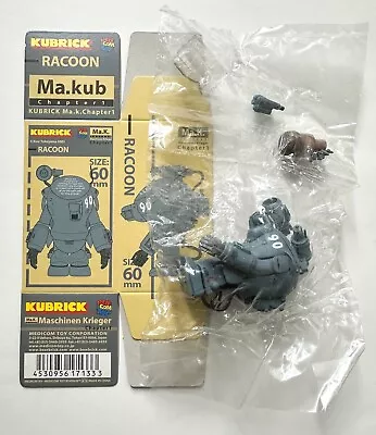 Medicom Kubrick 100 Maschinen Krieger Ma.K. Chapter 1 Racoon • $18.99