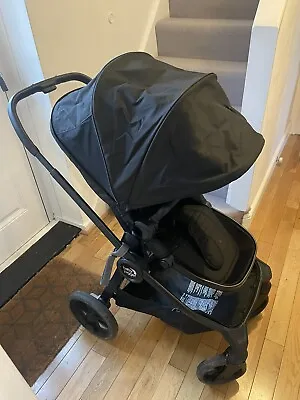 Baby Jogger City Sights Pushchair And Carrycot. Black. Barely Used. • £300