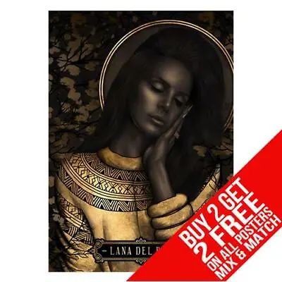 Lana Del Rey Bb1 Poster Art Print A4 A3 Size - Buy 2 Get Any 2 Free • £6.97