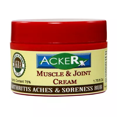 .AckeRx Muscle & Joint Arthritis DMAE/MSM Cream ORGANIC • $39.95