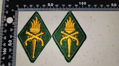 K2184 1970s US Army Set Of Shoulder Patches Military Police School L3A • $17