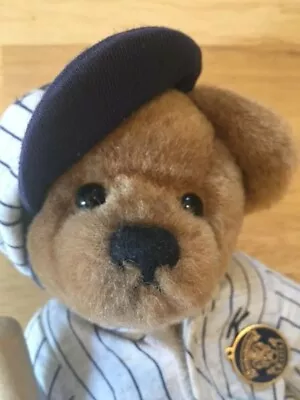 Knickerbocker Bear Co #1212 Alexander Musical Wind Up Plush Baseball Teddy Bear • $9.99