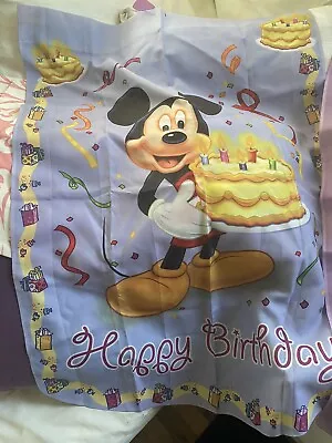 5 Disney Mickey Mouse Holiday Outdoor Flags 28 X 42  Spring  Birthday • $49