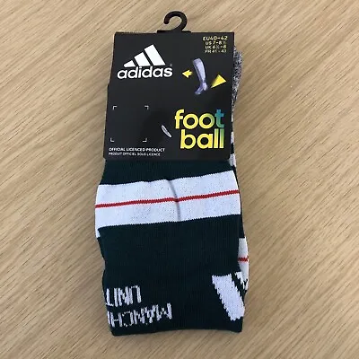 Adidas Manchester United Women’s Football Socks. Size 6.5-8 • £6