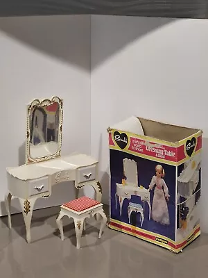 Vintage Sindy Doll Dressing Table & Stool Pedigree  Collectors • $49