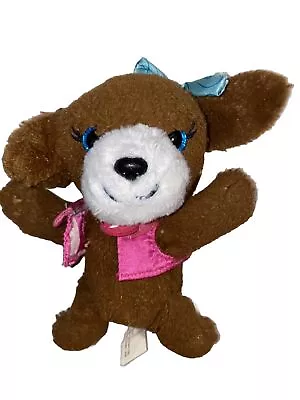 Barbie Great Puppy Adventure Dark Brown Puppy Mini Plush Doll Stuffed Toy 7 Inch • $12.99