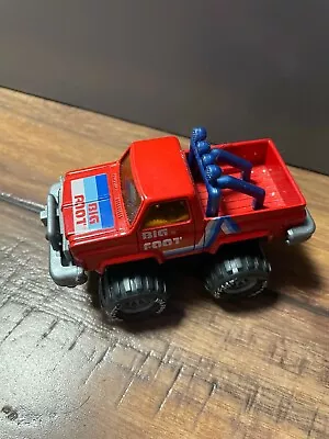 Big Foot Monster Truck Vintage Arco 4x4 Red Diecast Hong Kong 1980's • $5