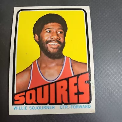 1972-73 Topps #232 Willie Sojourner • $0.99