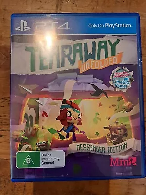 Tearaway Unfolded Messenger Edition PS4 • $5